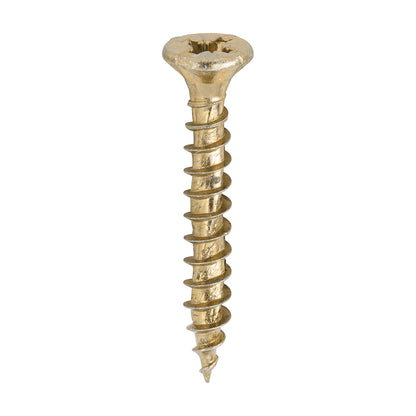 TIMCO Velocity Premium Multi-Use Countersunk Gold Woodscrews - 4.0 x 30 - Image