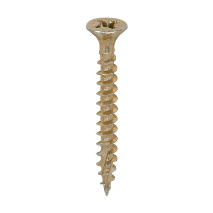 TIMCO C2 Strong-Fix Multi-Purpose Premium Countersunk Gold Woodscrews - 4.0 x 35 - Image