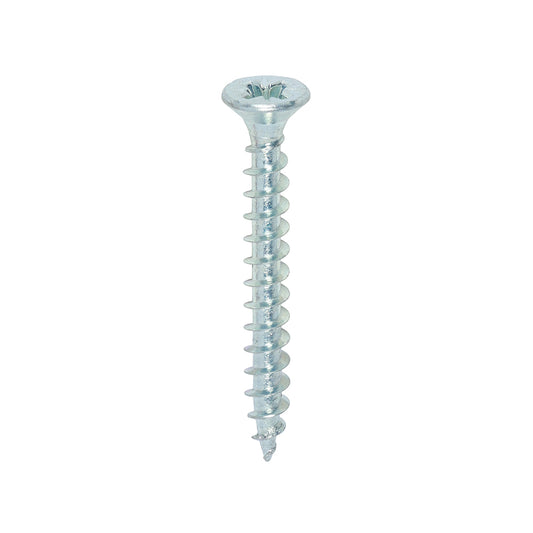 TIMCO Solo Countersunk Silver Woodscrews - 4.0 x 35 - Image