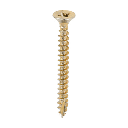 TIMCO Classic Multi-Purpose Countersunk Gold Woodscrews - 4.0 x 40 - Image