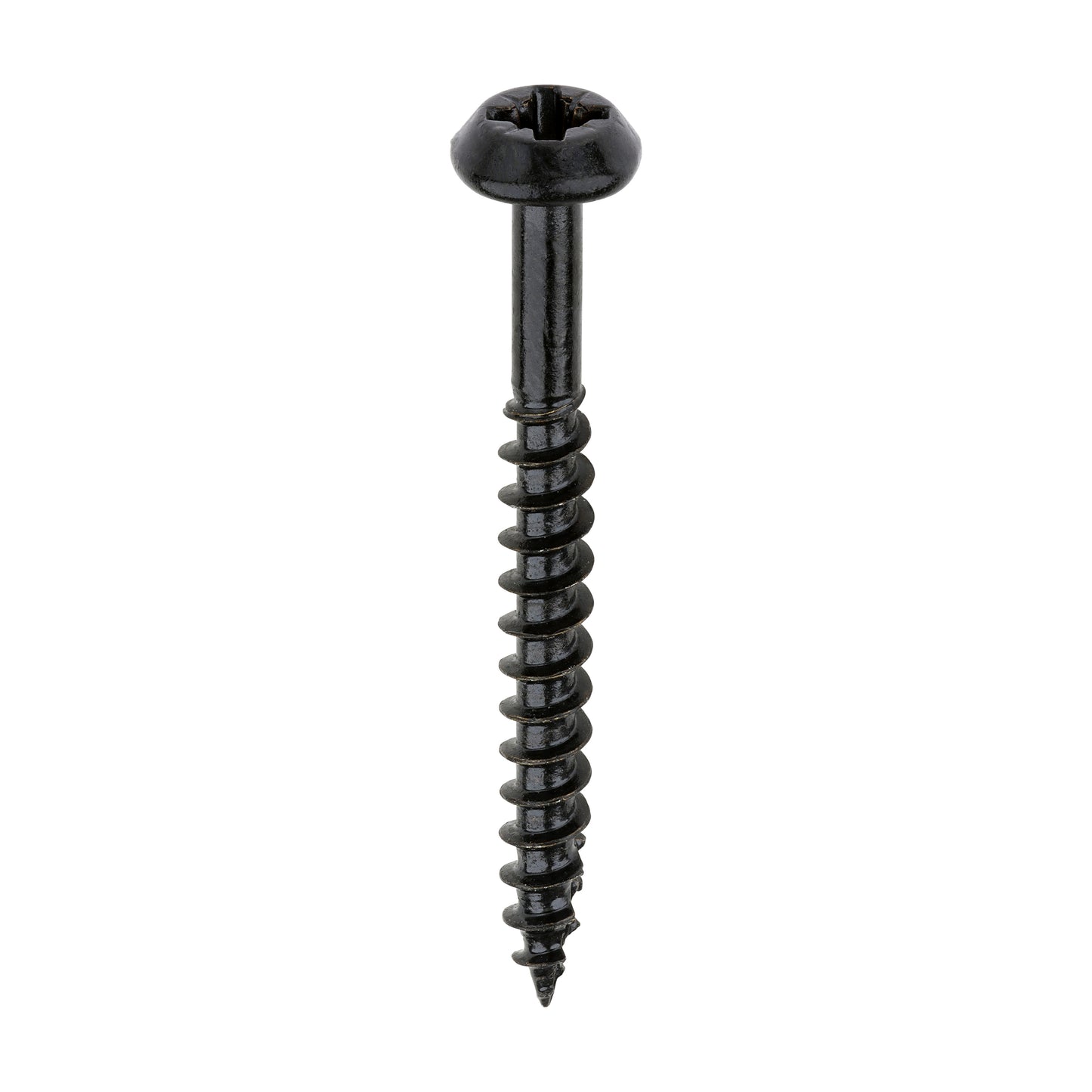TIMCO Rainwater Bracket Exterior Black Screws - 4.0 x 40