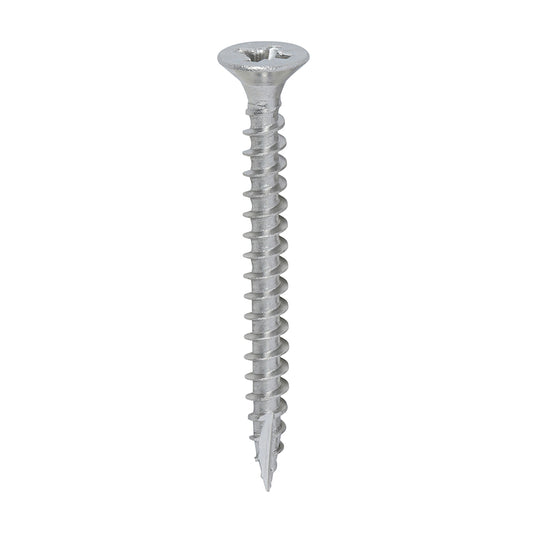 TIMCO Classic Multi-Purpose Countersunk A2 Stainless Steel Woodcrews - 4.0 x 40 - Image