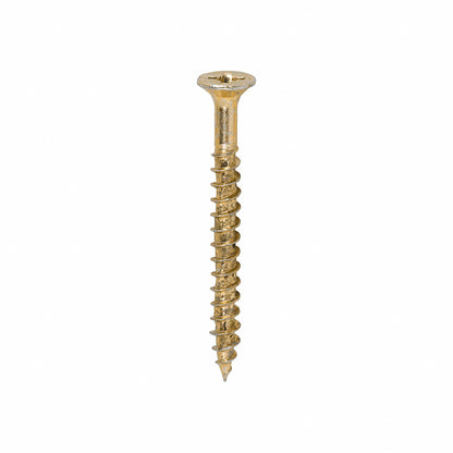 TIMCO Velocity Premium Multi-Use Countersunk Gold Woodscrews - 4.0 x 40 - Image