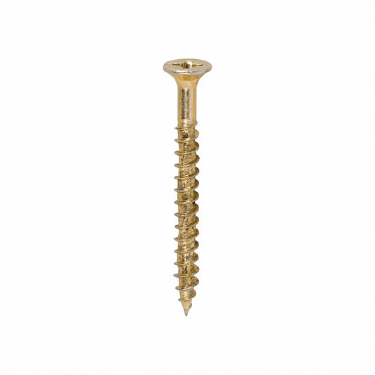 TIMCO Velocity Premium Multi-Use Countersunk Gold Woodscrews - 4.0 x 40 - Image