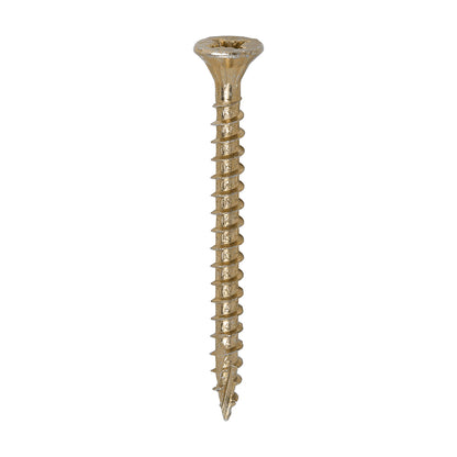 TIMCO C2 Strong-Fix Multi-Purpose Premium Countersunk Gold Woodscrews - 4.0 x 45 - Image