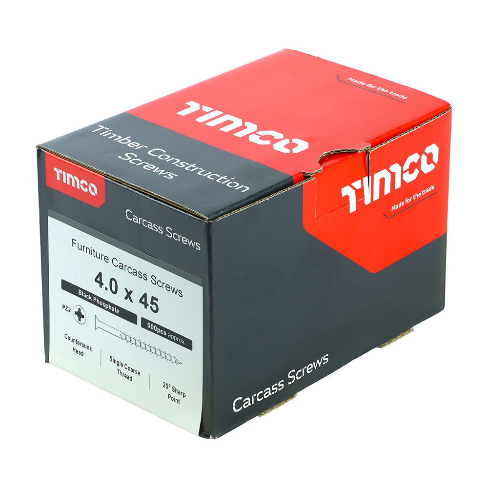 TIMCO Carcass Screws - 4.0 x 45 - Image