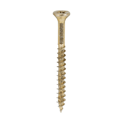 TIMCO Velocity Premium Multi-Use Countersunk Gold Woodscrews - 4.0 x 45 - Image