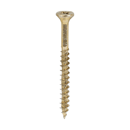 TIMCO Velocity Premium Multi-Use Countersunk Gold Woodscrews - 4.0 x 45 - Image