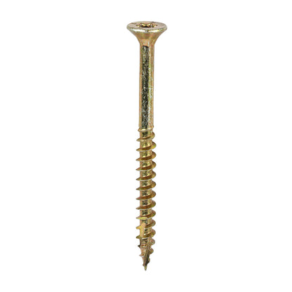 TIMCO C2 Clamp-Fix Multi-Purpose Premium Countersunk Gold Woodscrews - 4.0 x 50 - Image