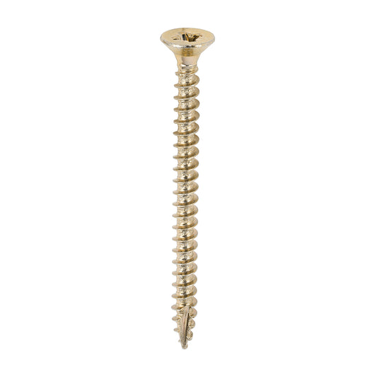 TIMCO Classic Multi-Purpose Countersunk Gold Woodscrews - 4.0 x 50 - Image