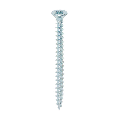 TIMCO Solo Countersunk Silver Woodscrews - 4.0 x 50 - Image