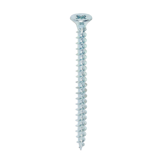 TIMCO Solo Countersunk Silver Woodscrews - 4.0 x 50 - Image
