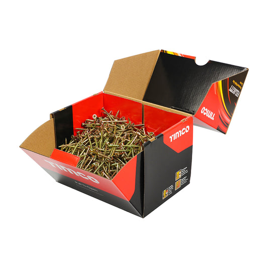 TIMCO Velocity Premium Multi-Use Countersunk Gold Woodscrews - 4.0 x 50