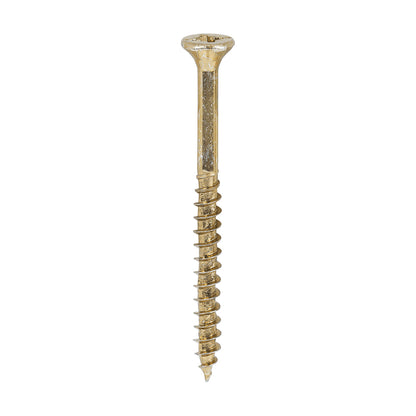 TIMCO Velocity Premium Multi-Use Countersunk Gold Woodscrews - 4.0 x 50 - Image