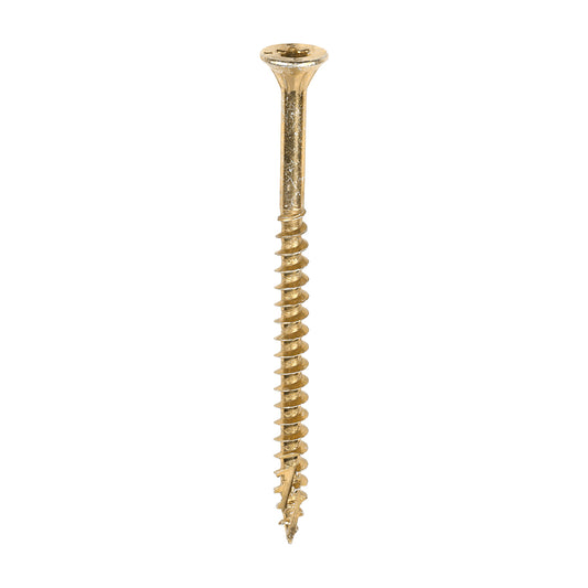 TIMCO C2 Clamp-Fix Multi-Purpose Premium Countersunk Gold Woodscrews - 4.0 x 60 - Image