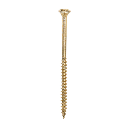 TIMCO C2 Clamp-Fix Multi-Purpose Premium Countersunk Gold Woodscrews - 4.0 x 70 - Image