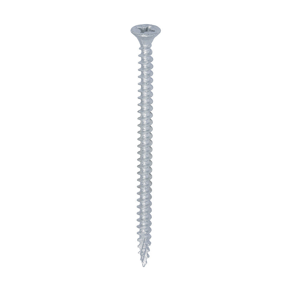 TIMCO C2 Exterior Multi-Purpose Premium Countersunk Silver Woodscrews - 4.0 x 70 - Image