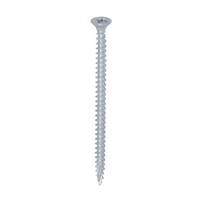 TIMCO C2 Exterior Multi-Purpose Premium Countersunk Silver Woodscrews - 4.0 x 70 - Image