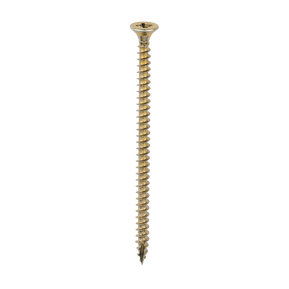 TIMCO Classic Multi-Purpose Countersunk Gold Woodscrews - 4.0 x 70 - Image