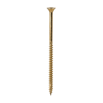 TIMCO C2 Clamp-Fix Multi-Purpose Premium Countersunk Gold Woodscrews - 4.0 x 80 - Image