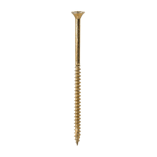 TIMCO C2 Clamp-Fix Multi-Purpose Premium Countersunk Gold Woodscrews - 4.0 x 80 - Image