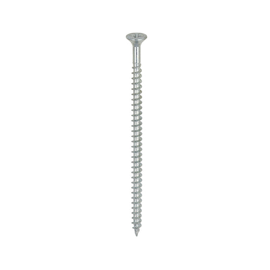TIMCO Solo Countersunk Silver Woodscrews - 4.0 x 80 - Image