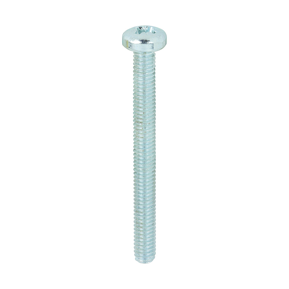 TIMCO Machine Pan Head Silver Screws - M4 x 40 - Image