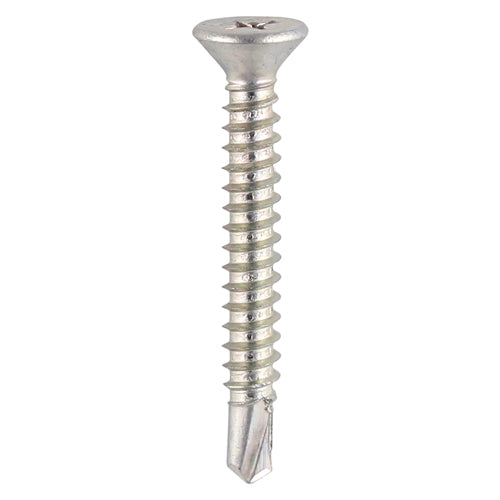 TIMCO Window Fabrication Screws Countersunk PH Self-Tapping Self-Drilling Point Zinc - 4.8 x 25 - Image