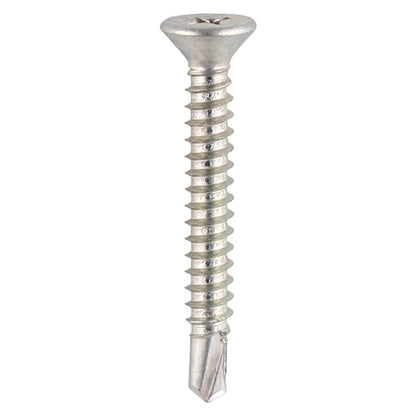 TIMCO Window Fabrication Screws Countersunk PH Self-Tapping Self-Drilling Point Zinc - 4.8 x 32 - Image