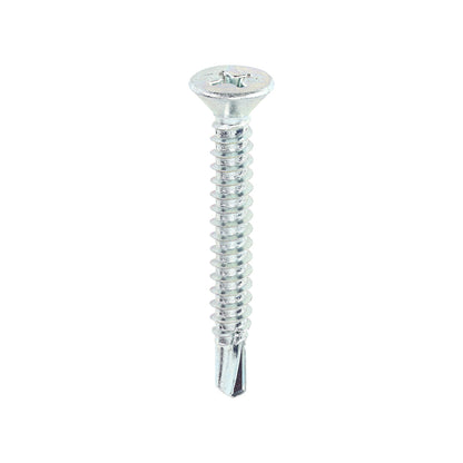 TIMCO Window Fabrication Screws Countersunk PH Self-Tapping Self-Drilling Point Zinc - 4.8 x 38 - Image