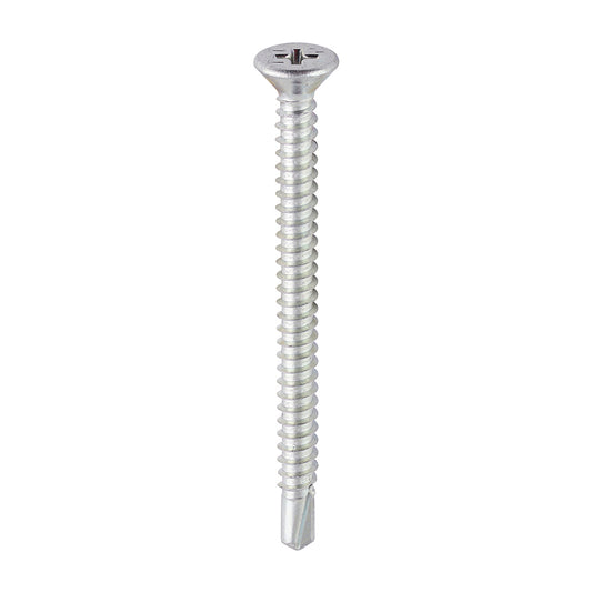 TIMCO Window Fabrication Screws Countersunk PH Self-Tapping Self-Drilling Point Zinc - 4.8 x 60 - Image