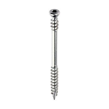 TIMCO Decking Screws Cylinder Head A2 Stainless Steel - 4.5 x 60 - Image