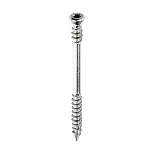 TIMCO Decking Screws Cylinder Head A2 Stainless Steel - 4.5 x 60 - Image