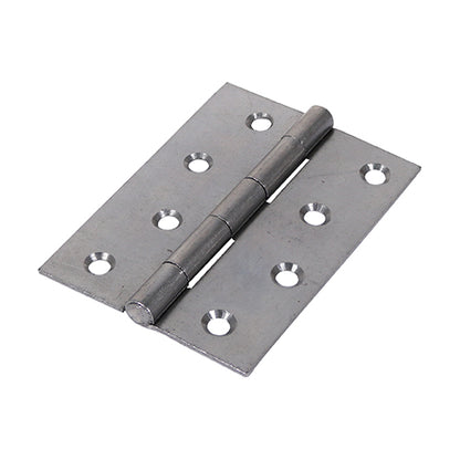 TIMCO Plain Butt Hinge - Fixed Pin (1838) - Self Colour - 100 x 70 - Image