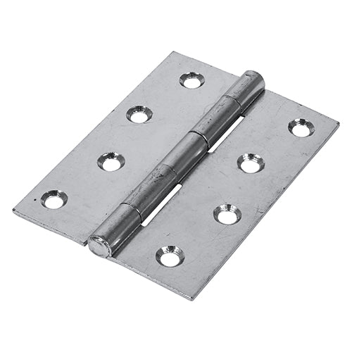 TIMCO Plain Butt Hinge - Fixed Pin (1838) - Zinc - 100 x 70 - Image