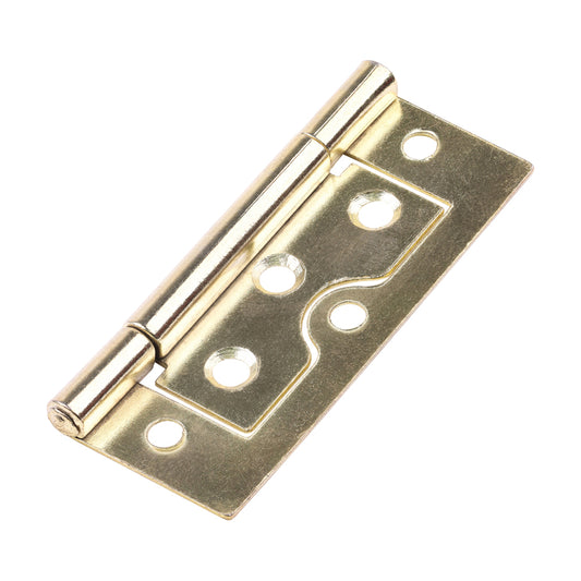 TIMCO Flush Hinge (105) - Electro Brass - 75 x 51 - Image