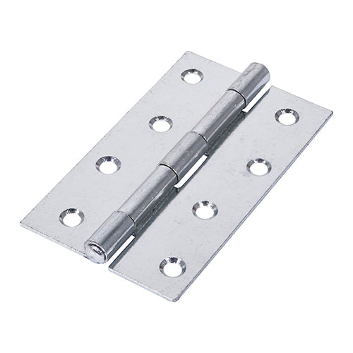 TIMCO Narrow Plain Butt Hinge (5050) - Zinc - 100 x 58 - Image
