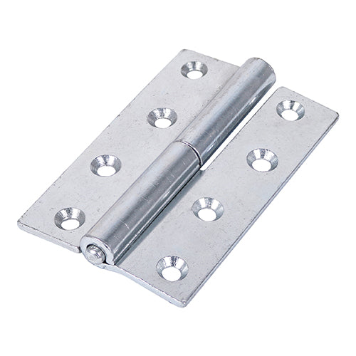 TIMCO Lift Off Hinge (457) - Right Hand - Zinc - 101 x 63 - Image