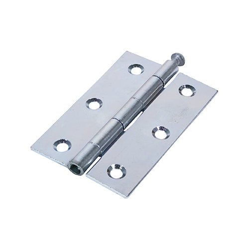 TIMCO Plain Butt Hinge - Loose Pin (1840) - Zinc - 90 x 60 - Image
