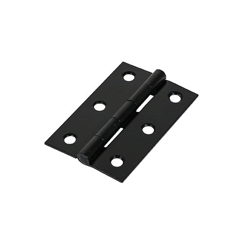 TIMCO Plain Butt Hinge - Fixed Pin (1838) - Black - 75 x 50 - Image