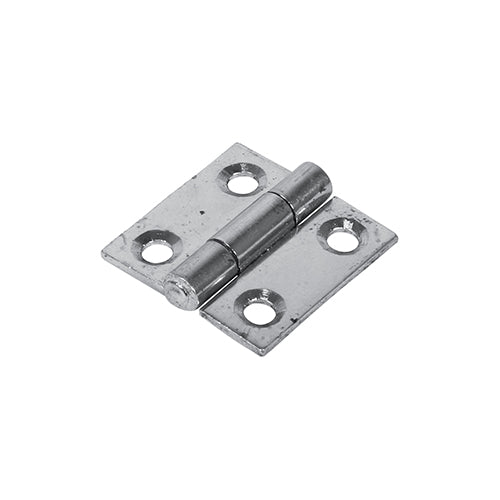 TIMCO Plain Butt Hinge - Fixed Pin (1838) - Zinc - 25 x 25 - Image