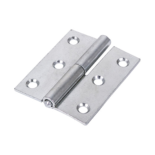 TIMCO Lift Off Hinge (457) - Right Hand - Zinc - 75 x 62 - Image