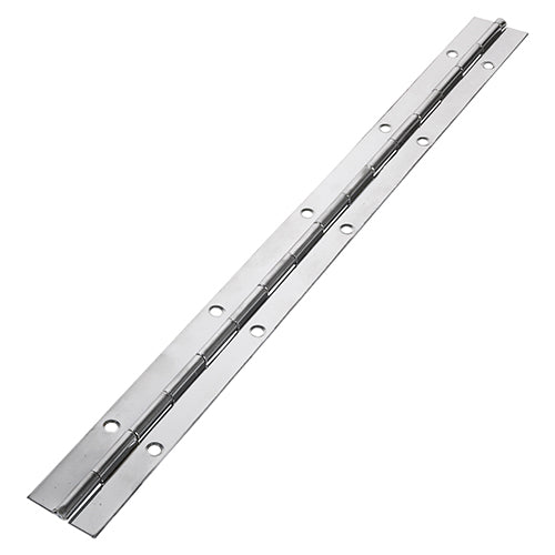 TIMCO Piano Hinge - Nickel - 1800 x 25 - Image