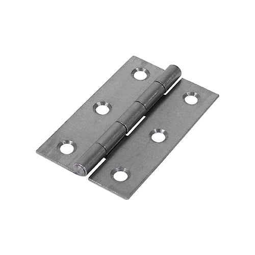 TIMCO Narrow Plain Butt Hinge (5050) - Self Colour - 75 x 48 - Image