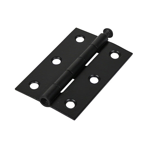 TIMCO Plain Butt Hinge - Loose Pin (1840) - Black - 75 x 50 - Image