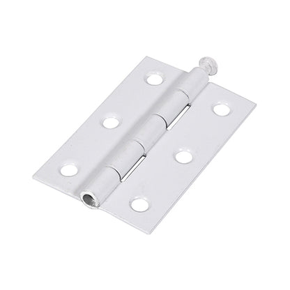 TIMCO Plain Butt Hinge - Loose Pin (1840) - White - 75 x 50 - Image