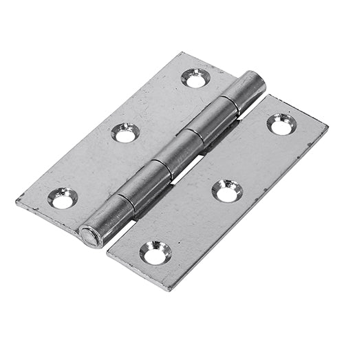 TIMCO Plain Butt Hinge - Fixed Pin (1838) - Zinc - 63 x 44 - Image