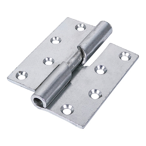 TIMCO Rising Butt Hinge (466) - Right Hand - Zinc - 100 x 86 - Image