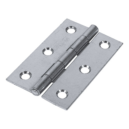 TIMCO Plain Butt Hinges - Fixed Pin (1838) - Zinc - 75 x 50 - Image