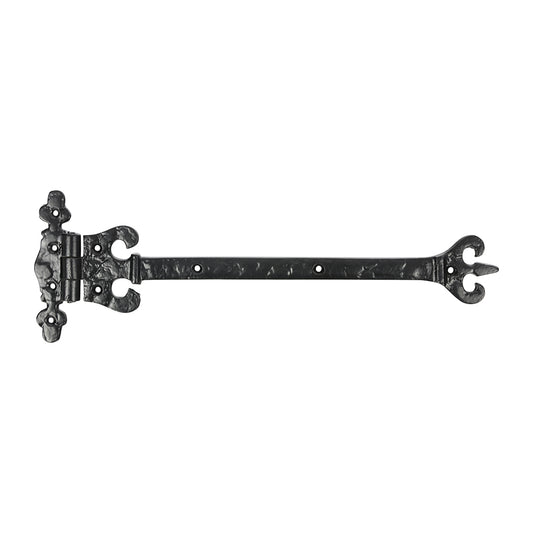 TIMCO Pair of Crown / Coronet Hinges - Antique Black - 317mm - Image